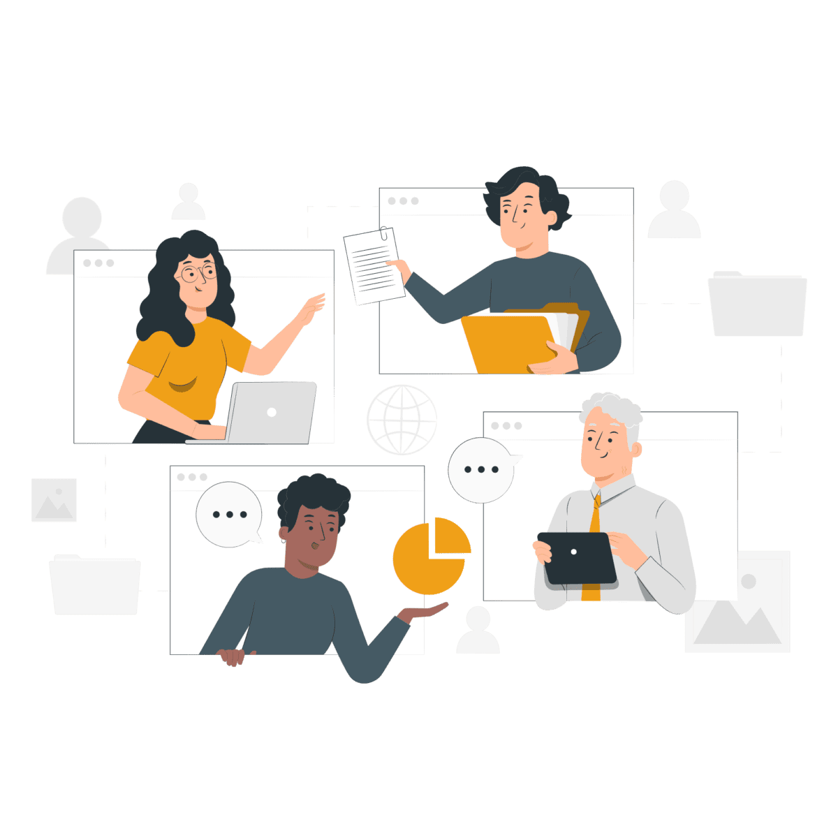 Remote meeting-pana