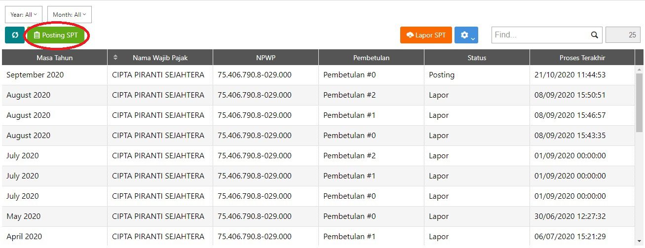 fitur e-spt ppn/bm accurate online